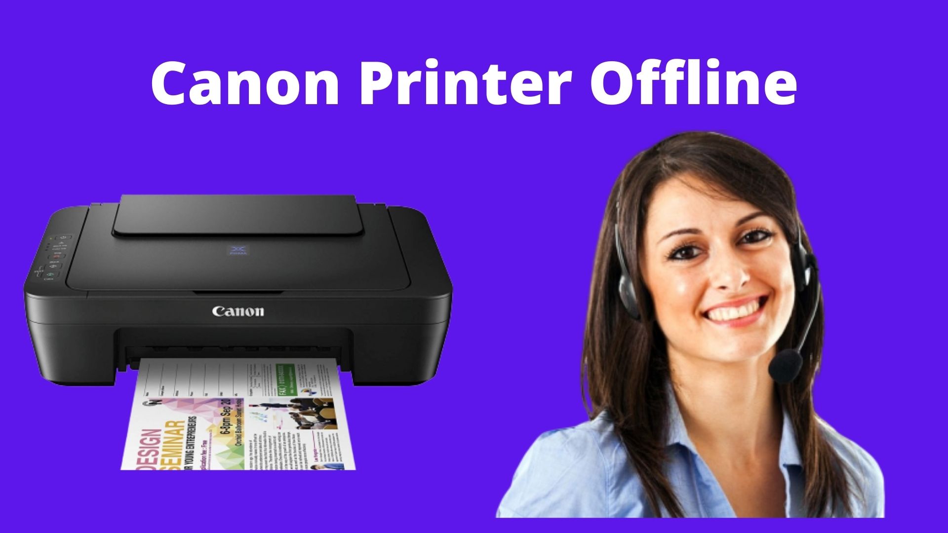 Get A Guide About How to Resolve Canon Printer Offline Issue
