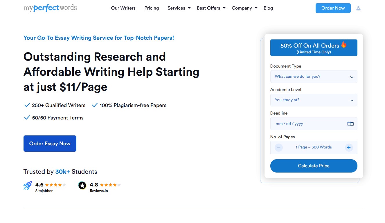 Exploring Academic Support Services from MyPerfectWords: How to Buy Essays, Papers, and More