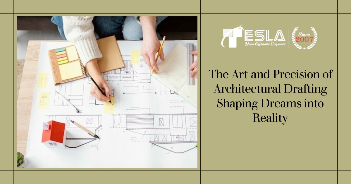 The Art and Precision of Architectural Drafting