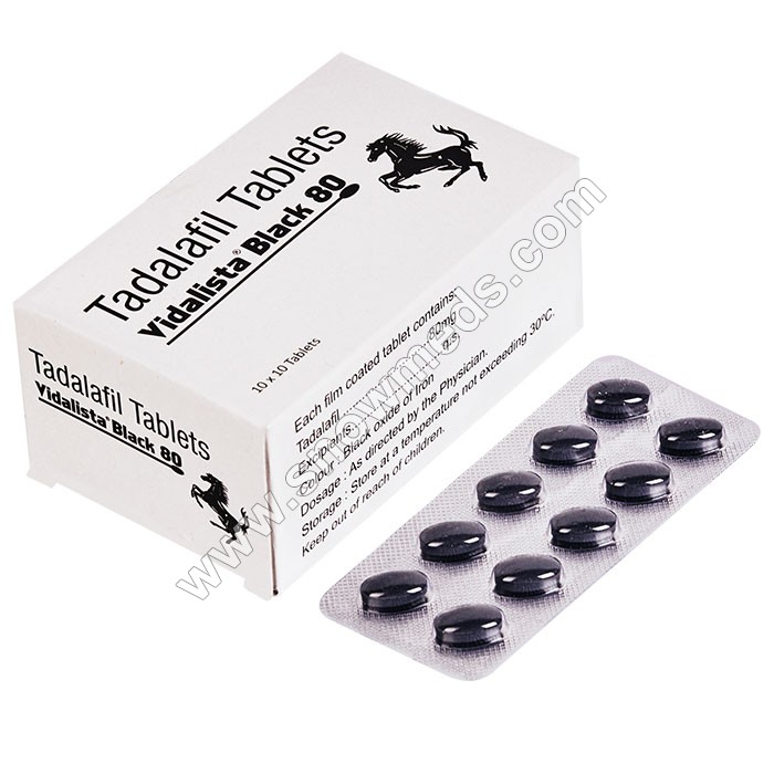 Purchase Vidalista Black 80 mg Online in USA with Snowmeds