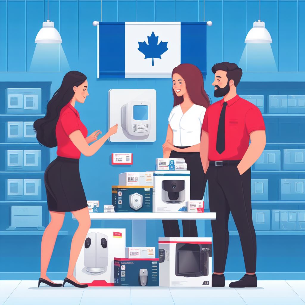 What are the available security system packages in Quebec?