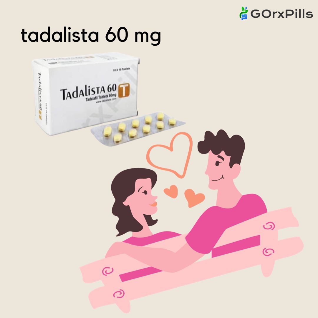Tadalista 60 mg (Tadalafil 60mg) – Gorxpills