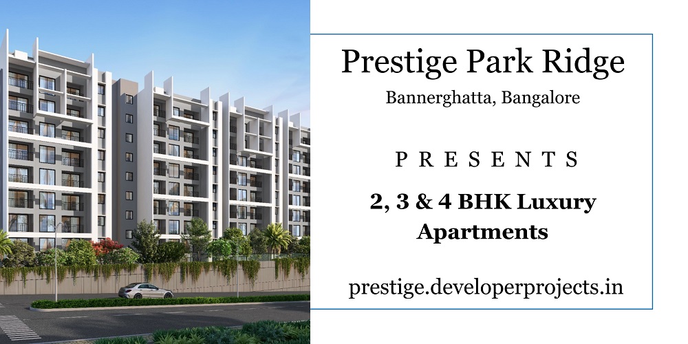 Prestige Park Ridge Bannerghatta Bangalore – Building Quality Homes Promoting Healthy Living