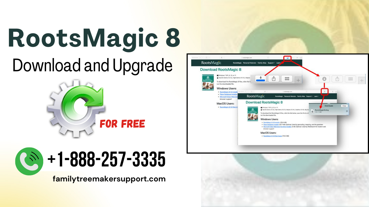 A quick way to download and upgrade RootsMagic 8