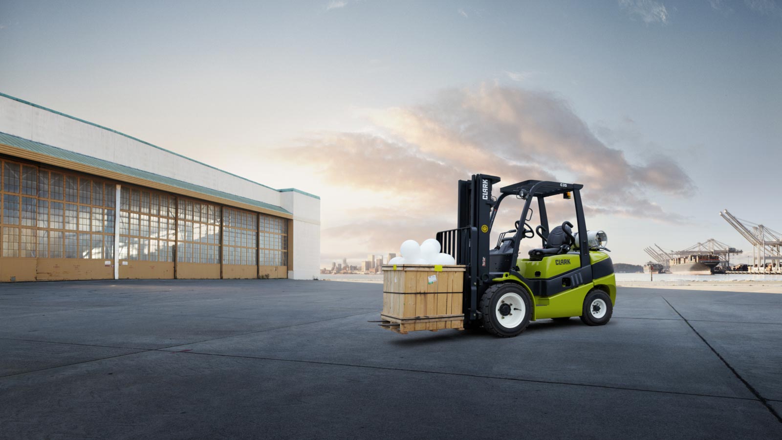 The Backbone of Waste Management: Forklifts in Recycling Centre