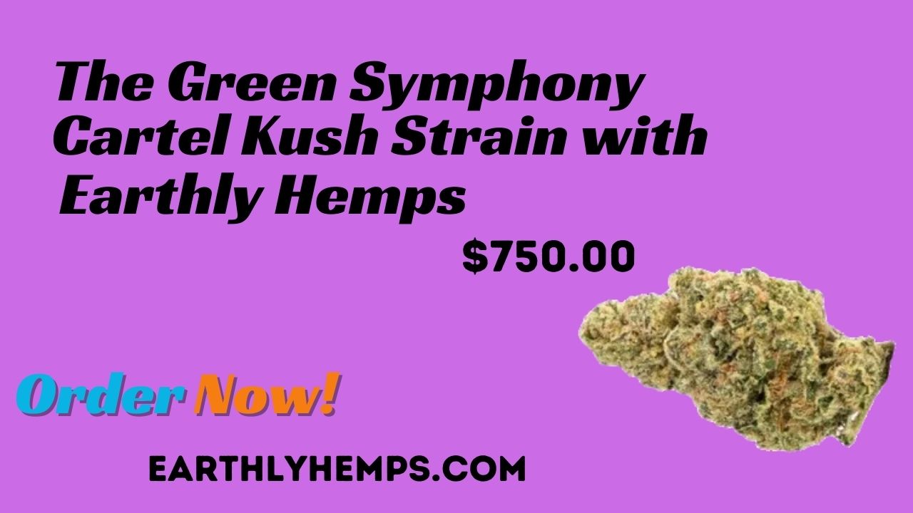 The Green Symphony: Cartel Kush Strain with Earthly Hemps