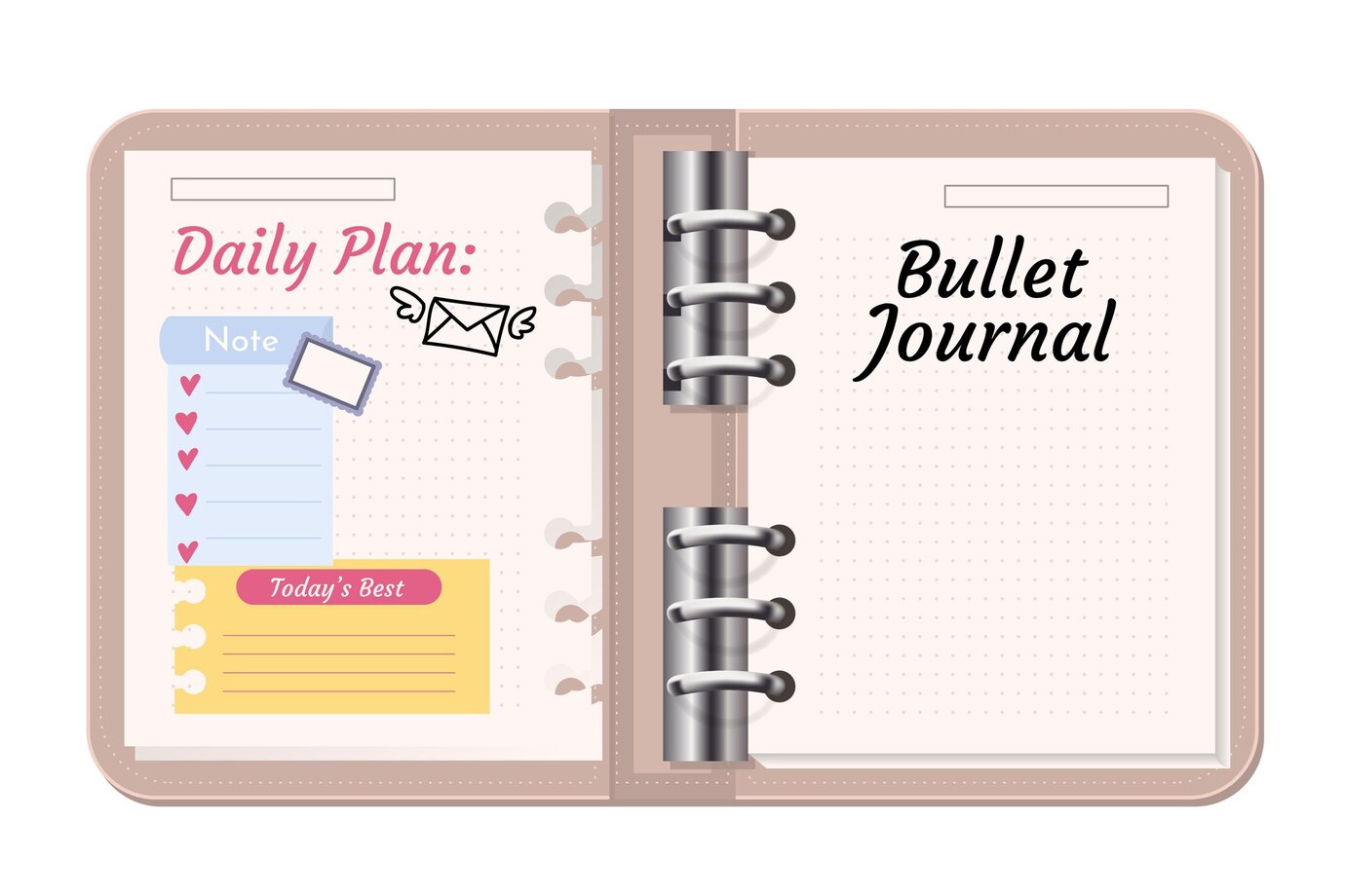 A Reflection of Actions: Embracing Life’s Journey with B5 Bullet Journaling